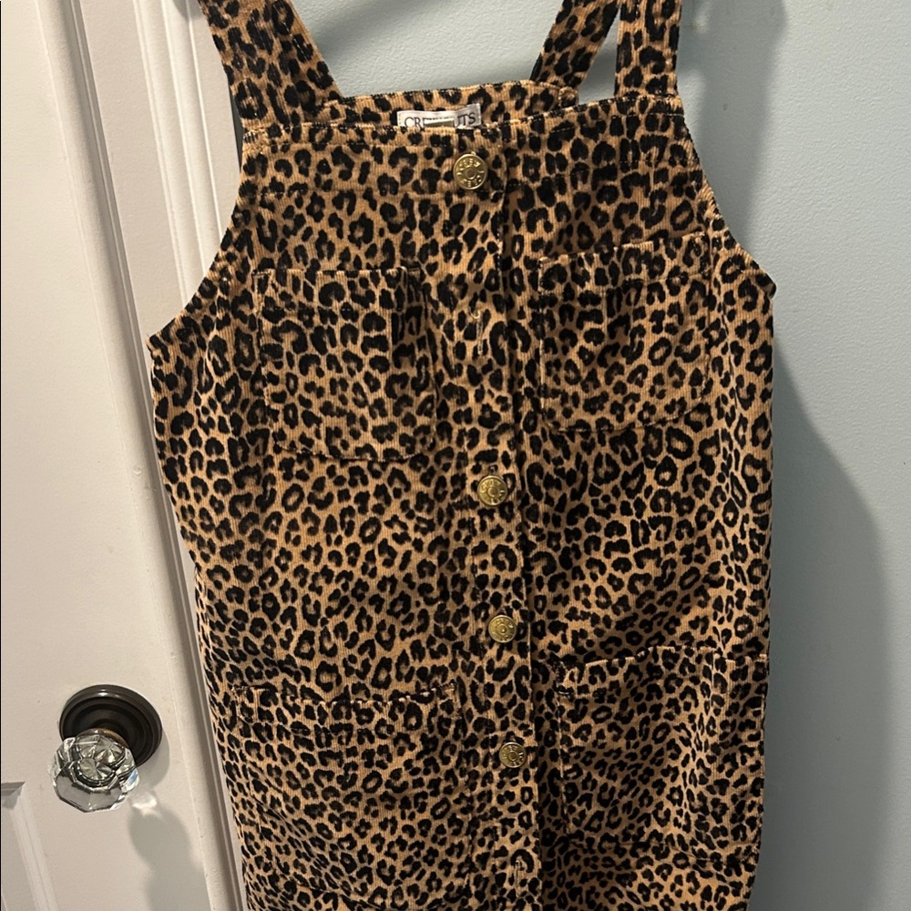 Crewcuts Animal Print Corduroy Skirt